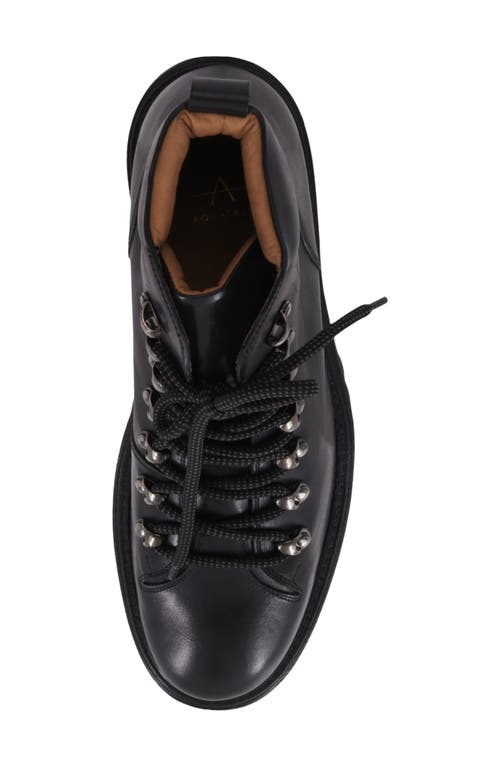 Aquatalia Denali Water Resistant Lace-up Boot In Black