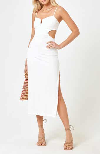 Cameron Cutout Rib Cover-Up Midi Dress