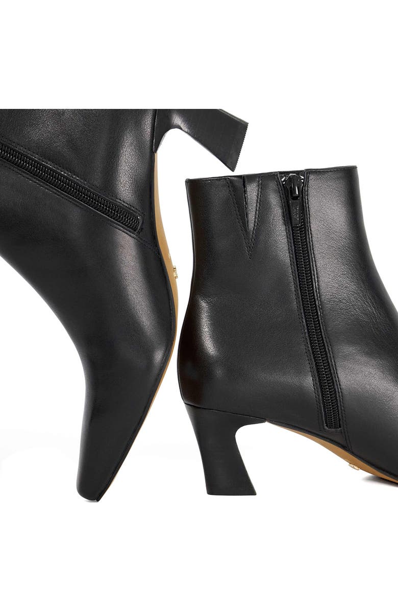 Dune London Overly Block Heel Bootie, Alternate, color, Black