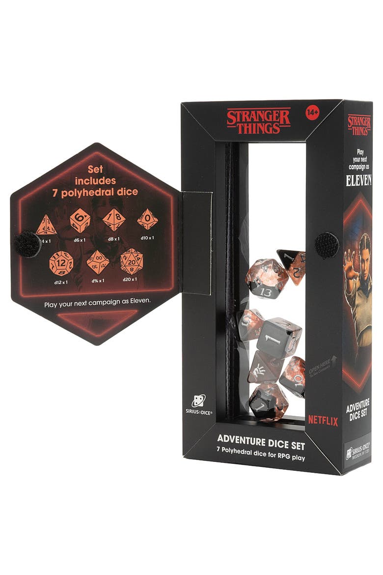 Adventure Dice Eleven, Alternate, color, Multicolored