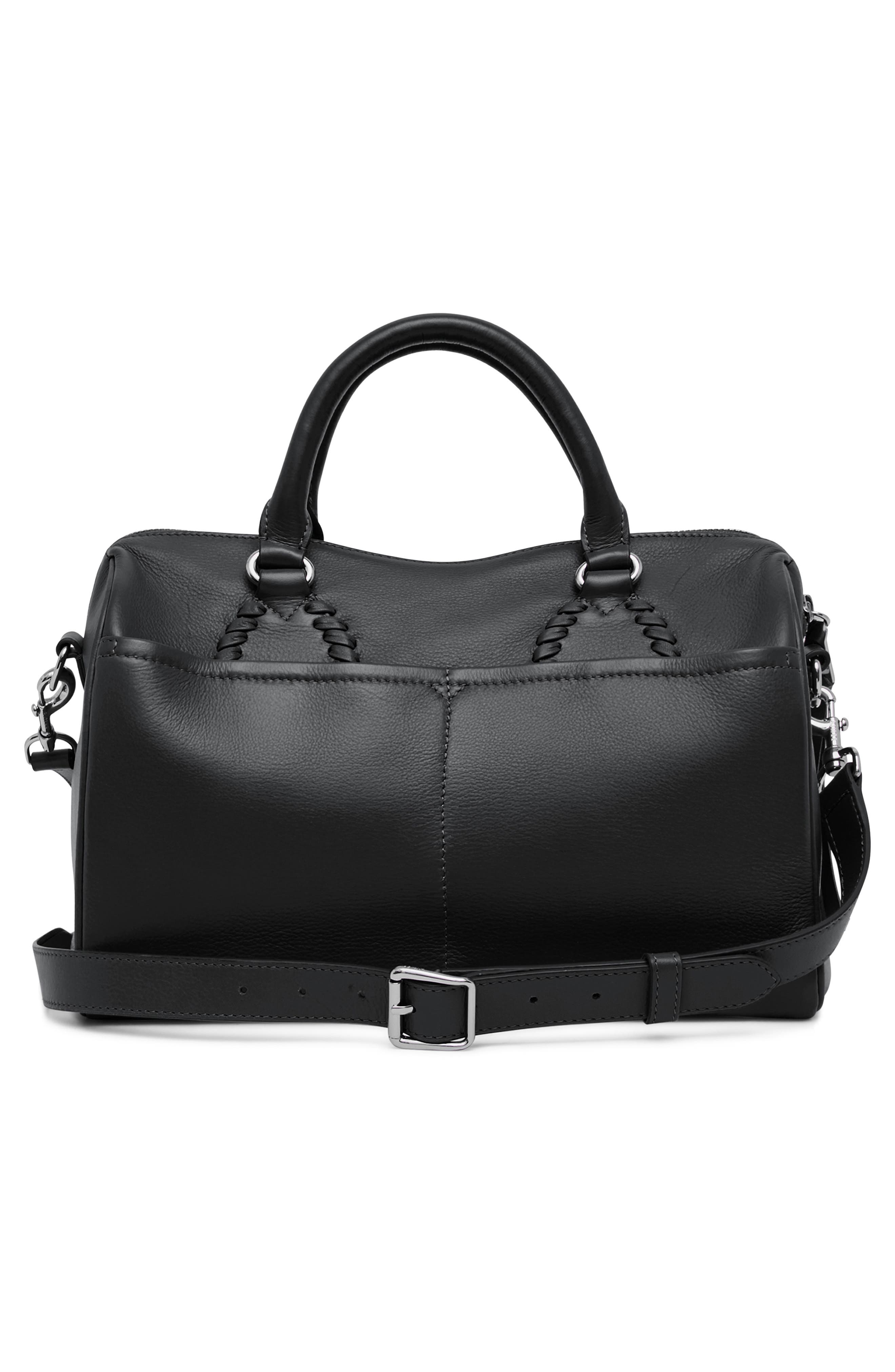 AIMEE All For Love Leather Satchel, Alternate, color, 