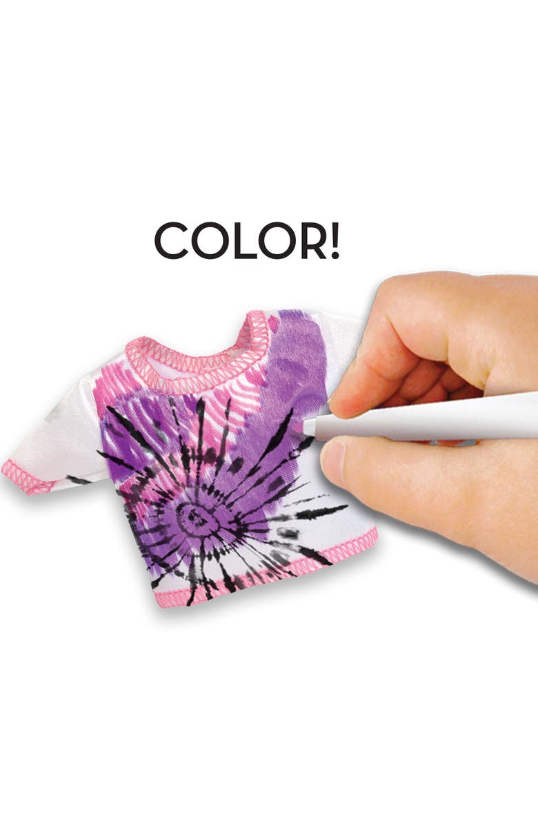 Barbie Tiedye Be A Real Fashion Designer Doll Clothes Designing Kit, Alternate, color, Multicolored