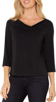 Liverpool Los Angeles Cowl Neck Jersey Top