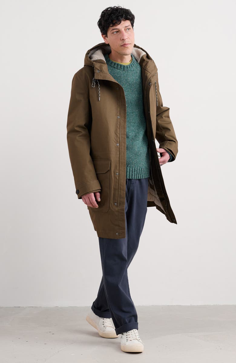 Seasalt Cornwall Tidesman Hooded Waterproof Coat, Alternate, color, Riverbed