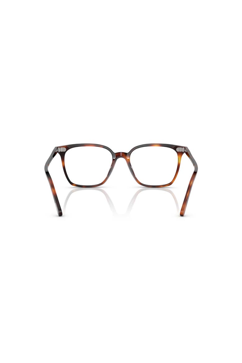 52mm Square optical glasses, Alternate, color, Tortoise