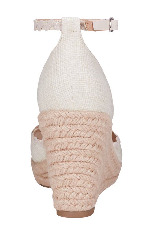 Bandolino Kendri Espadrille Wedge Sandal In Ivory