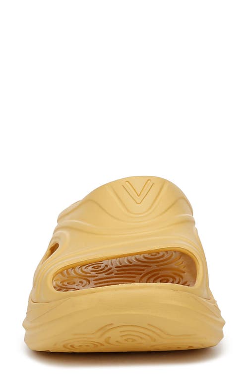 Vionic Cove Rx Recovery Sandal In Butter Yellow