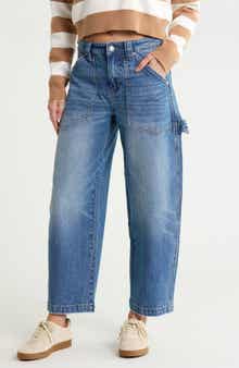 Carpenter High Waist Barrel Leg Jeans