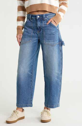 Carpenter High Waist Barrel Leg Jeans