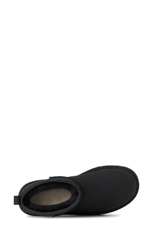 Ugg(r) Classic Ultra Mini Bootie In Black