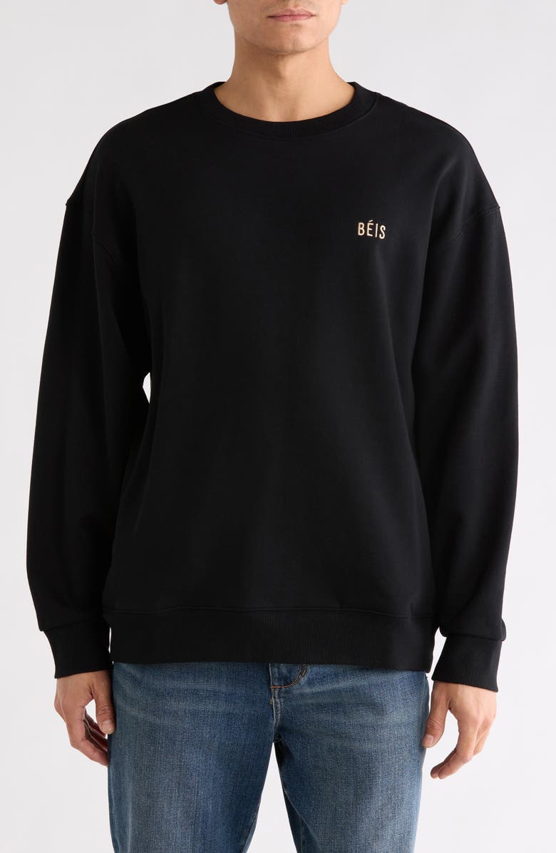 Béis The Sweatshirt, Main, color, Black