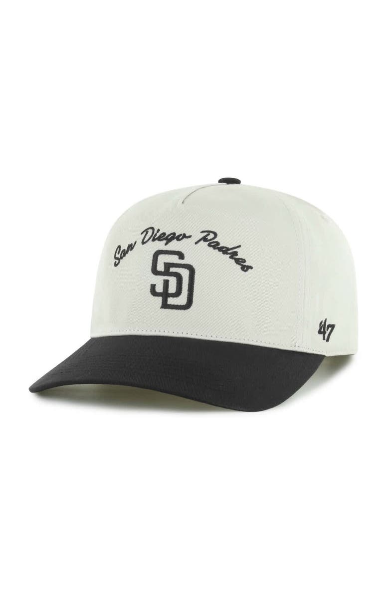 '47 Men's '47 Cream San Diego Padres Stable Hitch Adjustable Hat, Main, color, 