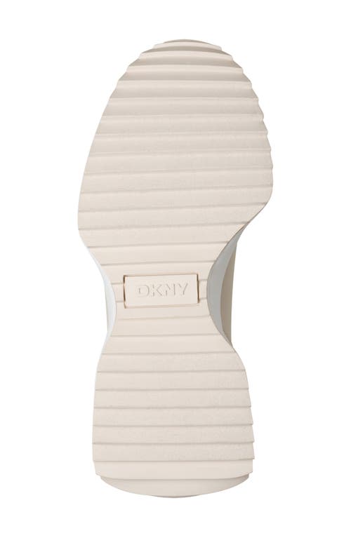 Shop Dkny Nallen Sneaker In Khaki