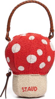STAUD Shroom Beaded Bag