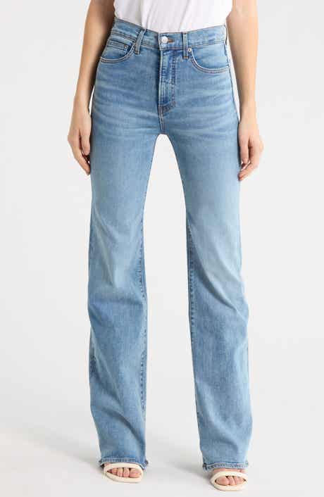 Crosbie High Waist Slim Wide Leg Jeans