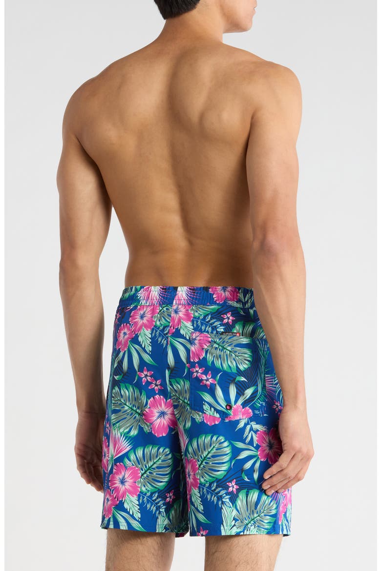 Summer Volley Swim Shorts, Alternate, color, BLUE QUARTZ