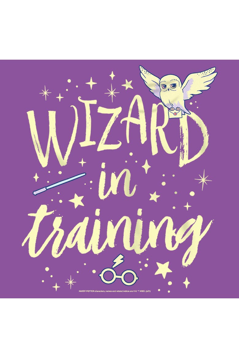 Girl's Harry Potter Wizard in Training  Graphic T-Shirt, Alternate, color, Purple Berry