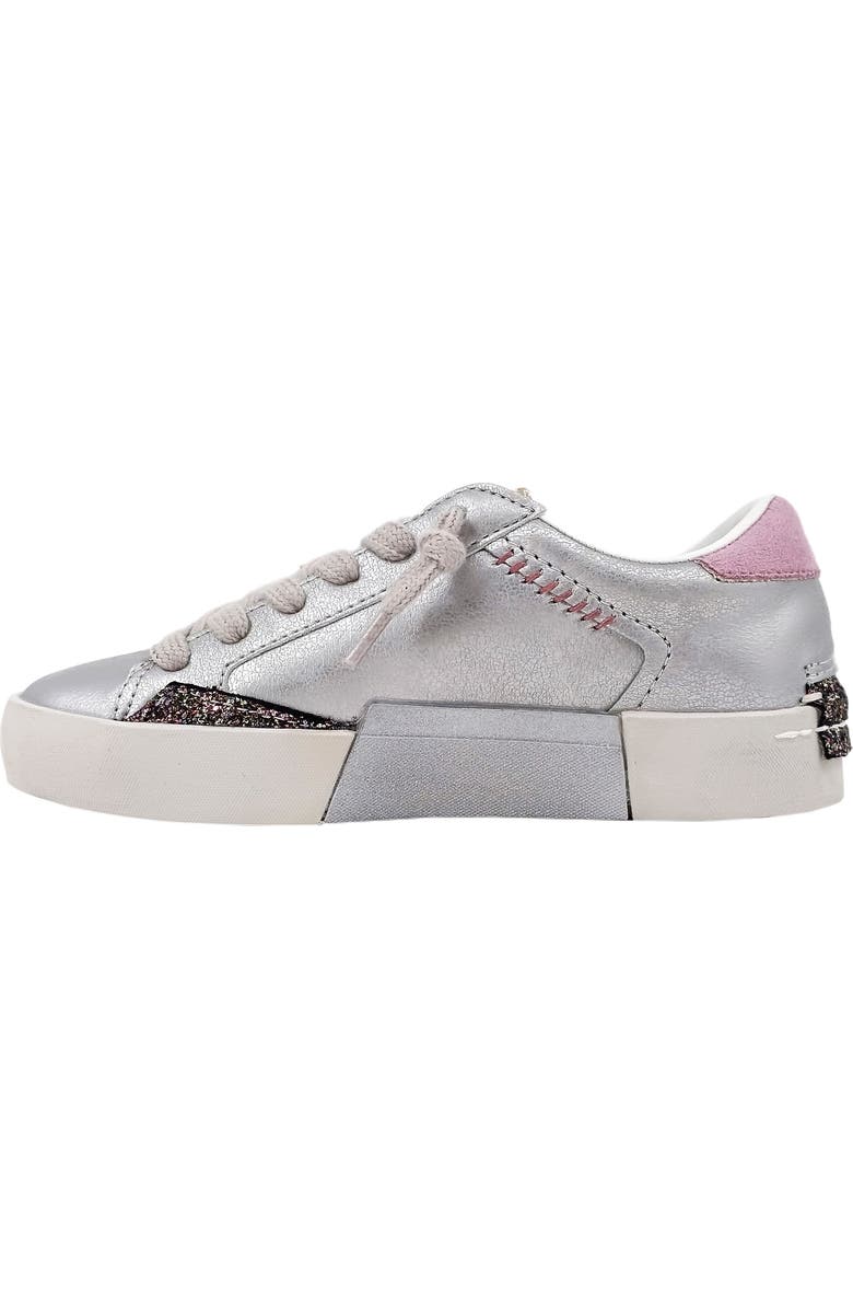 SHUSHOP Kids' Ruby Sneaker, Alternate, color, Silver