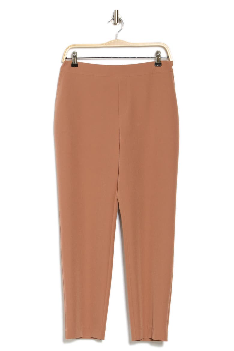 Effortless Crop Straight Leg Pants, Alternate, color, MOCHA MOUSSE