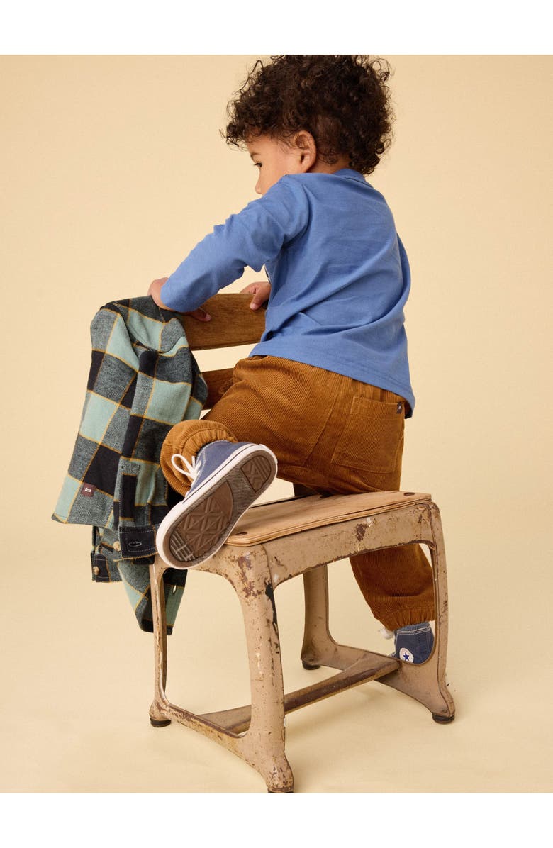 Tea Collection Corduroy Baby Pants, Alternate, color, Acorn