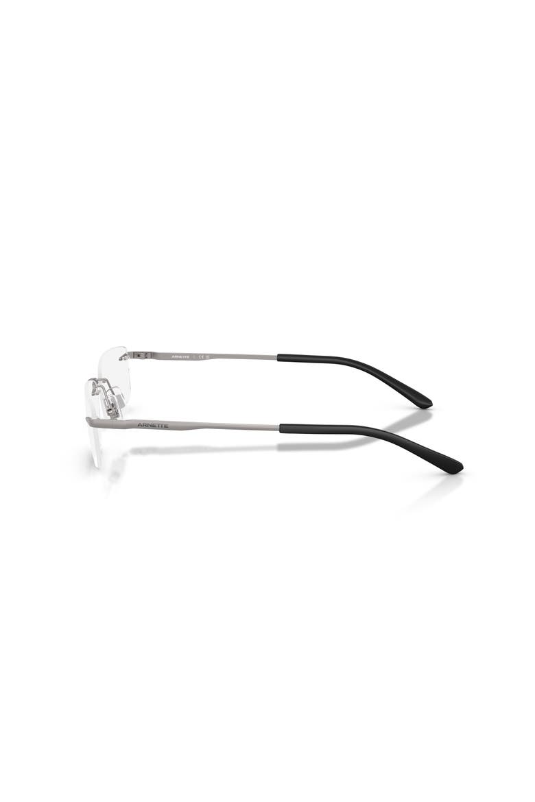 58mm Rectangle optical glasses, Alternate, color, Grey