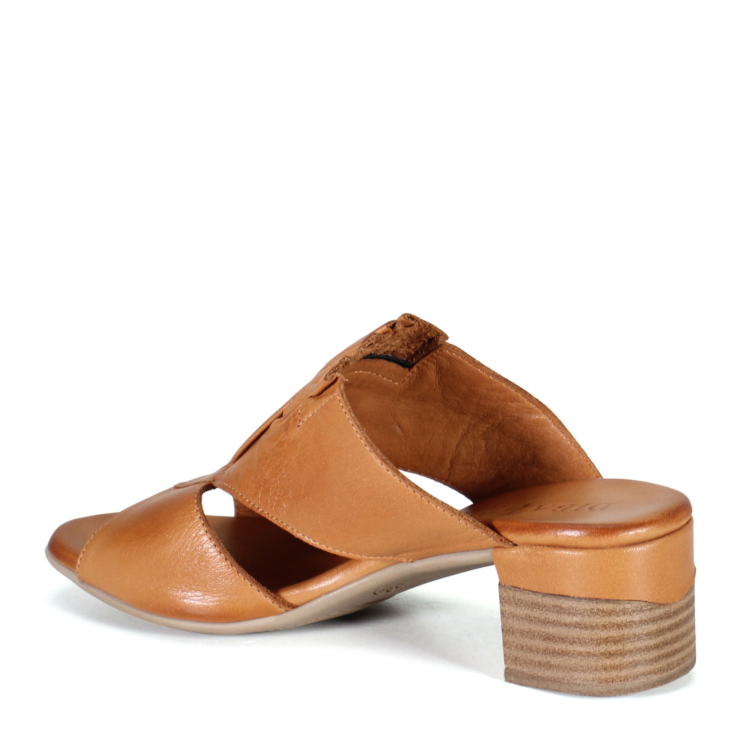 Diba True POTTER EE Leather Slip On Mule Heel, Alternate, color, Coconut