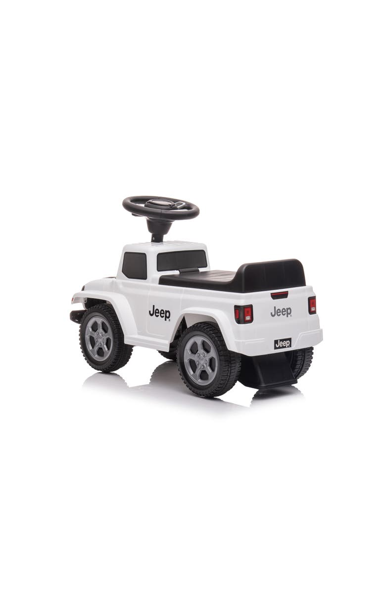 FREDDO Jeep Rubicon Foot to Floor Ride-On for Toddlers, Alternate, color, White