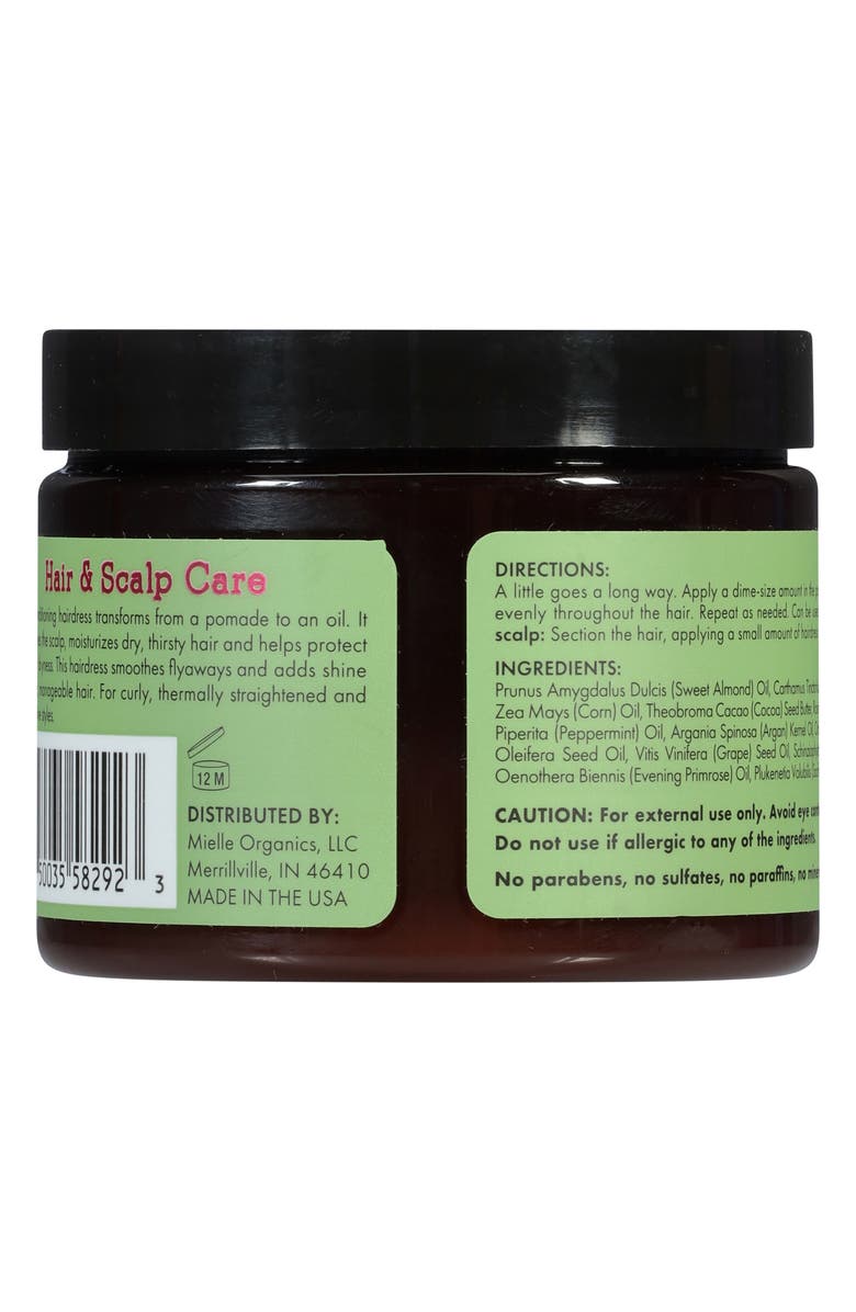 MIELLE Rosemary Mint Pomade-to-Oil Scalp & Hair Quencher, Alternate, color,