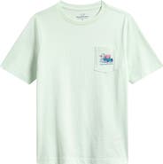vineyard vines Kids' Whale Kart Pocket Graphic T-Shirt