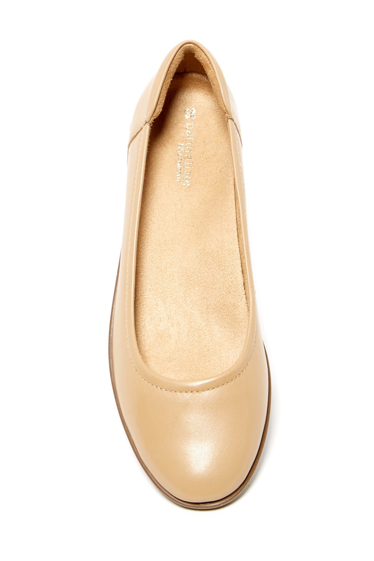 Naturalizer Flexy Leather Flat - Wide Width Available, Alternate, color, Nude