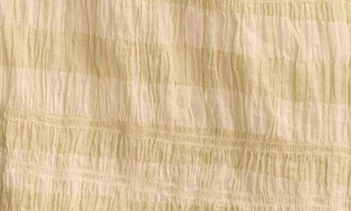 LUCKY BRAND LUCKY BRAND SMOCKED SLEEVELESS MIDI DRESS