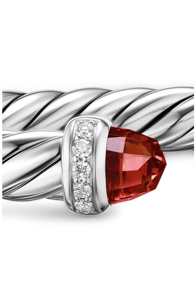 Cable Flex Bracelet, Alternate, color, RHODOLITE GARNET