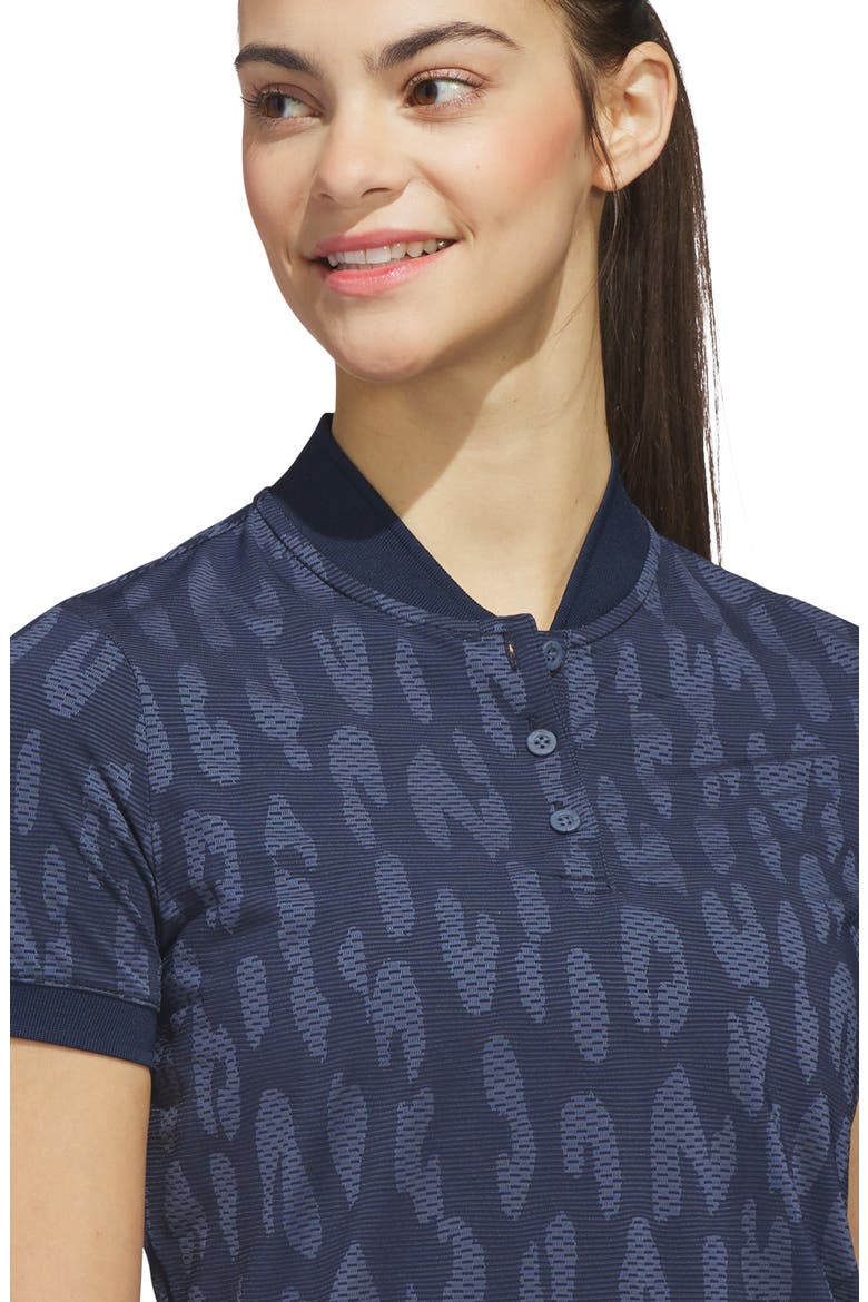 Ultimate365+ Jacquard Polo, Alternate, color, COLLEGIATE NAVY/ PRELOVED INK
