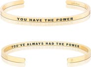 Mantra You Have The Power, You've Always Had The Power bracelet