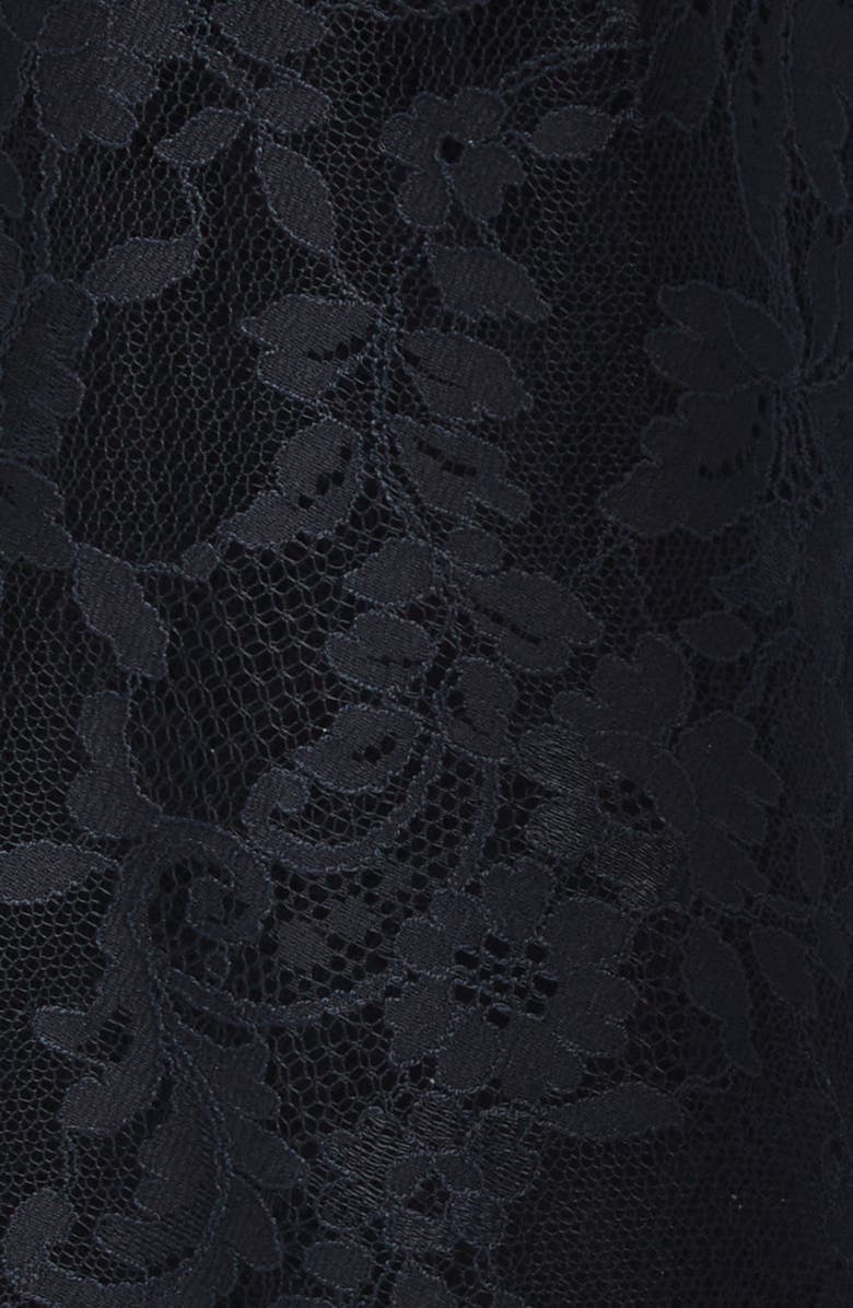 Junya Watanabe Nylon Raschel Lace Dress, Alternate, color, Black