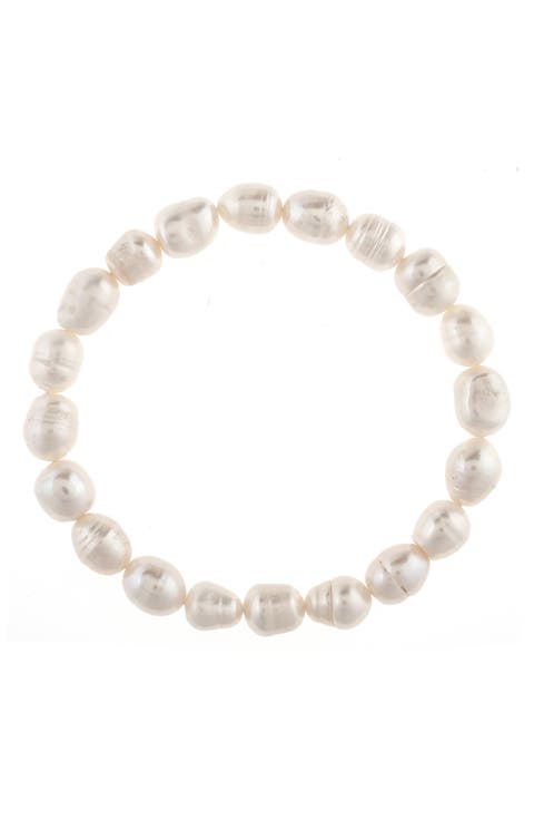 Baroque Pearl Stretch Bracelet