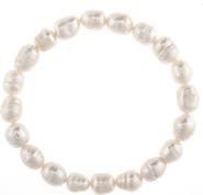 RIVKA FRIEDMAN Baroque Pearl Stretch Bracelet