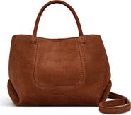 Radley The Compton - Suede Small Ziptop Satchel Bag