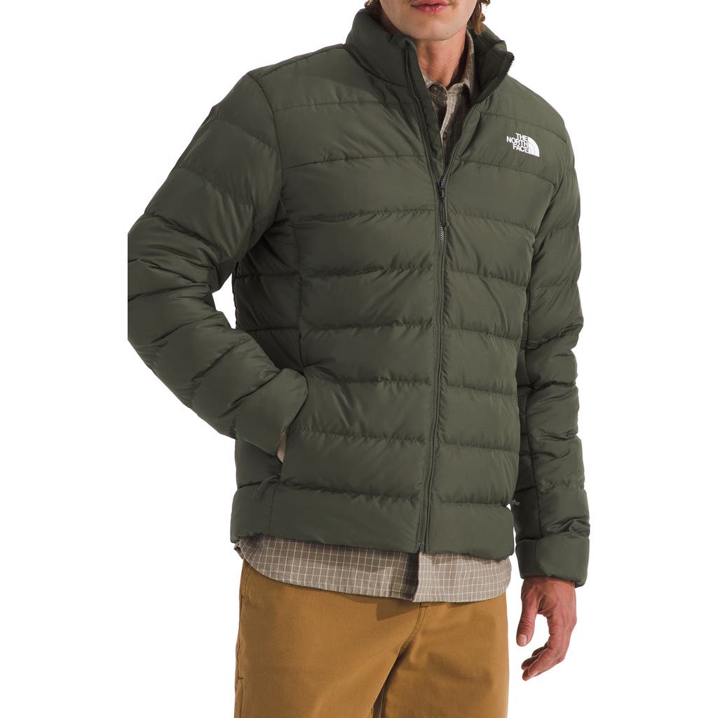 The North Face Aconcagua 3 Durable Water Repellent Parka In Green