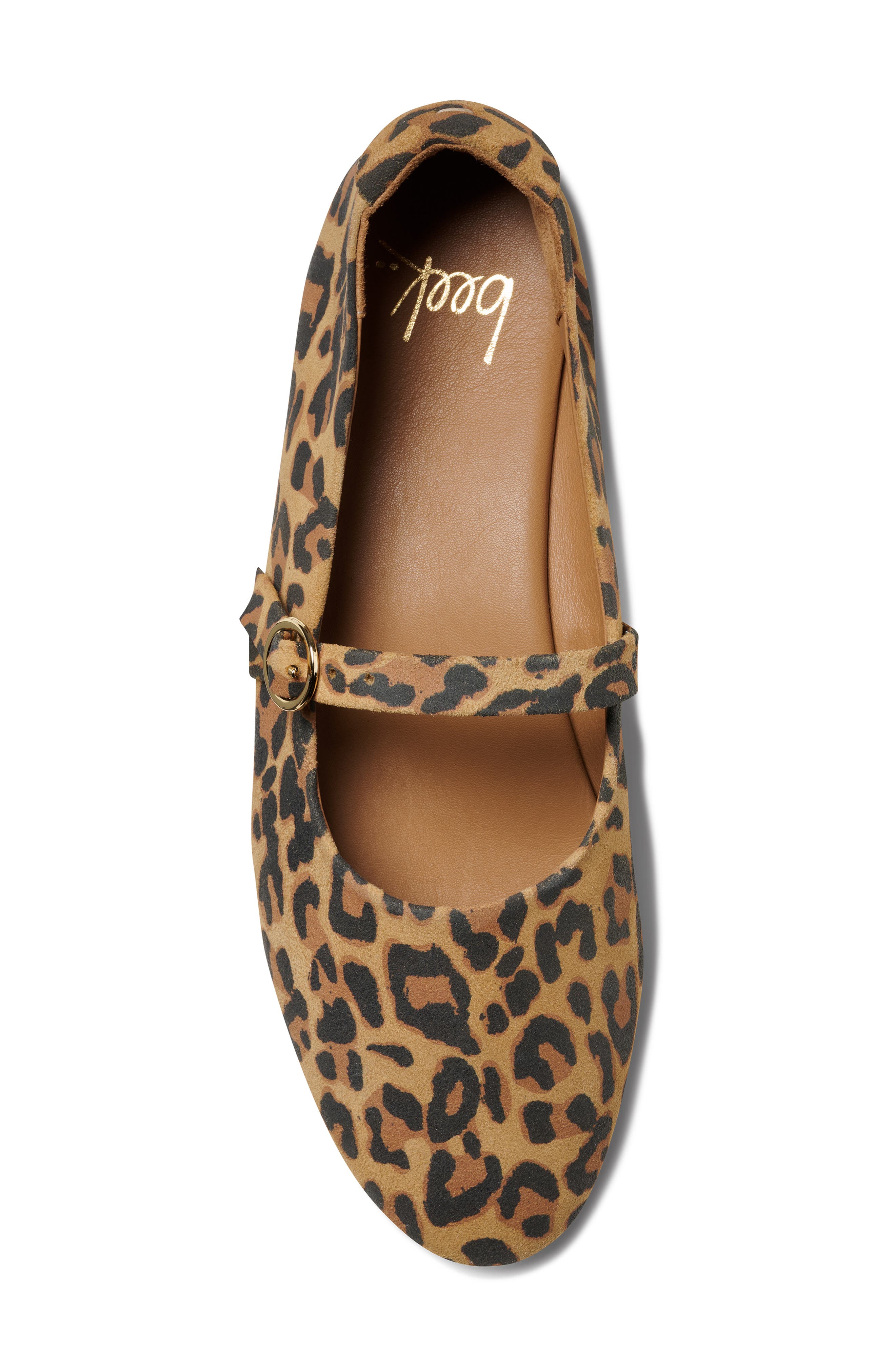 Snipe Mary Jane Flat, Alternate, color, LEOPARD