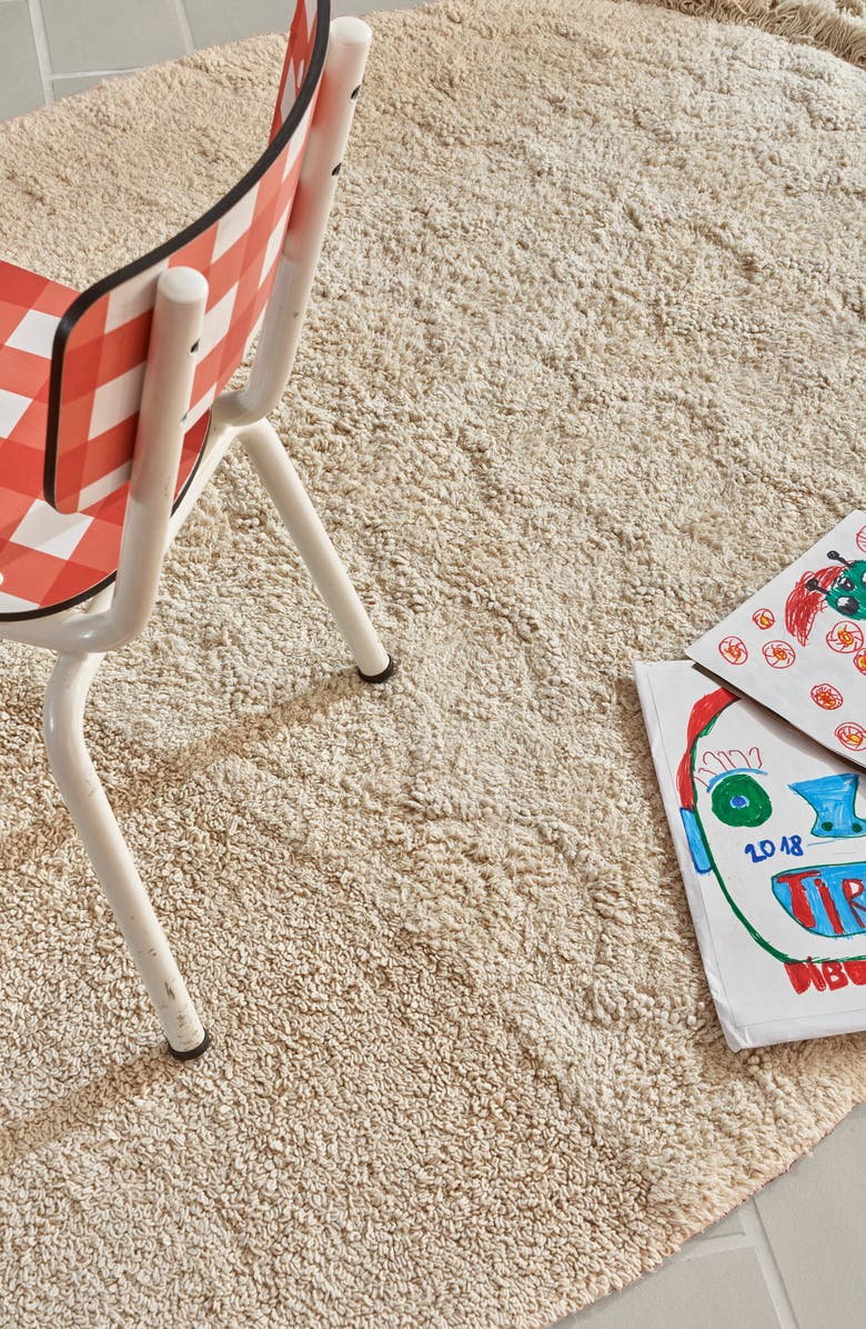 Lorena Canals Big Fish Washable Recycled Cotton Blend Rug, Alternate, color, 