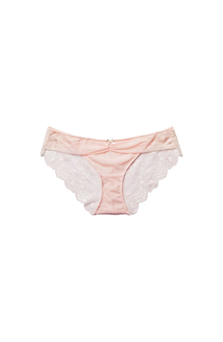 Adore Me Clairabelle Bikini Panties, Alternate, color, White