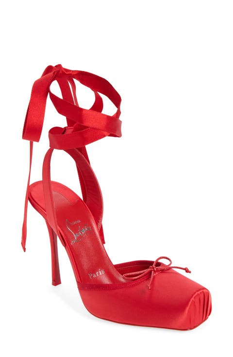 Cassia Lace-Up Slingback Pump (Women)