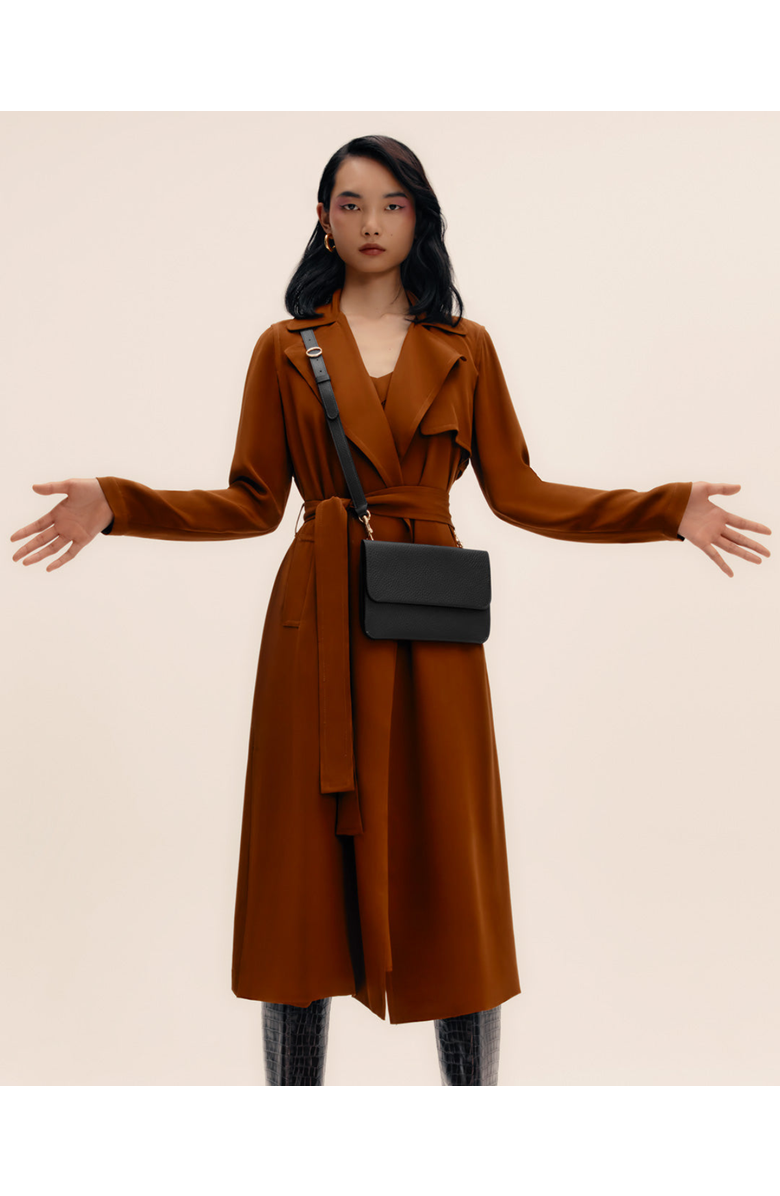 Cuyana System Flap Bag, Alternate, color, Black