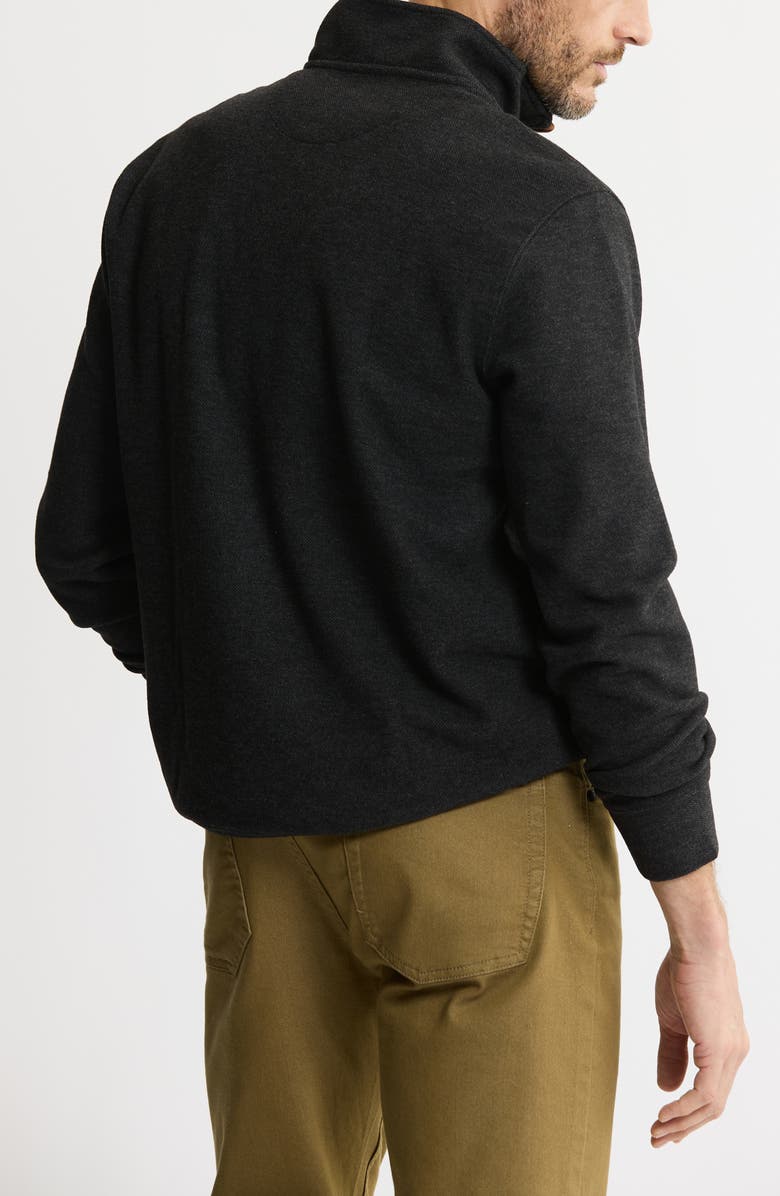 JACHS Quarter Zip Fleece Pullover, Alternate, color, Black