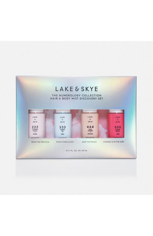 Lake & Skye Hair & Body Mist Discovery Set In Transparent