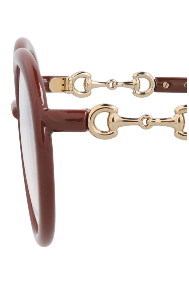 Round Optical Glasses, Alternate, color, BROWN BROWN TRANSPARENT