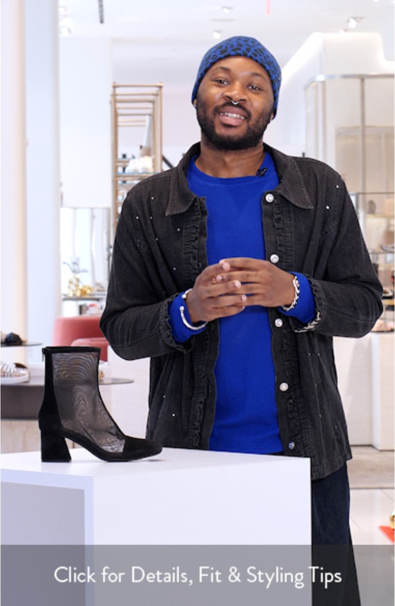 Wisteria Cap Toe Bootie, sales video thumbnail