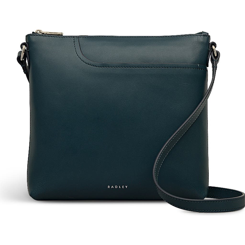 Radley Pockets Small Ziptop Crossbody Bag In Blue