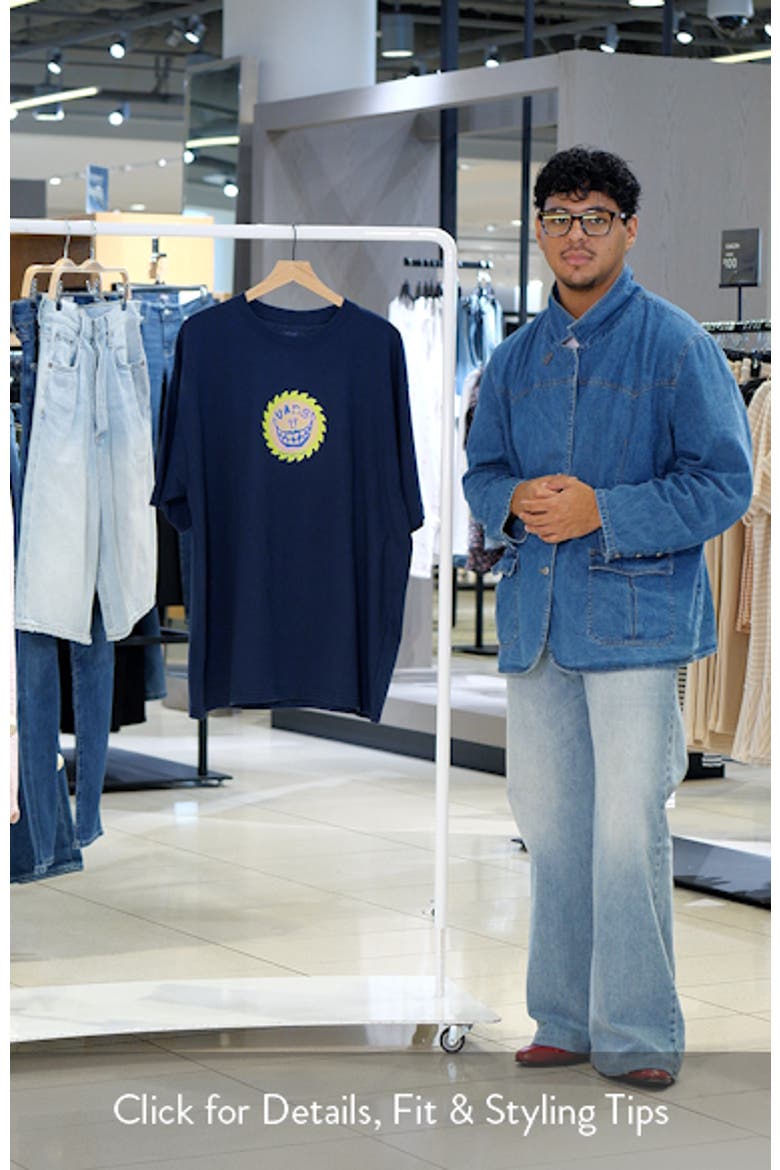 Sharp Smile Cotton Graphic T-Shirt video